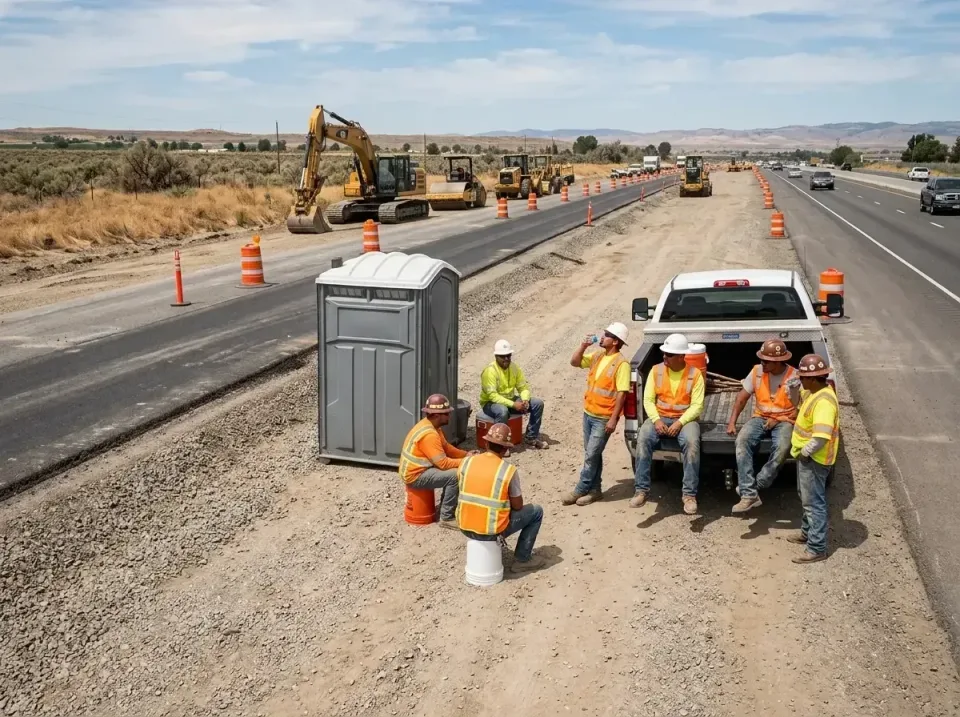 highway-road-construction-crew-007 — frequently asked questions, Porta Potty and Restroom Rentals in Kendale Lakes, FL